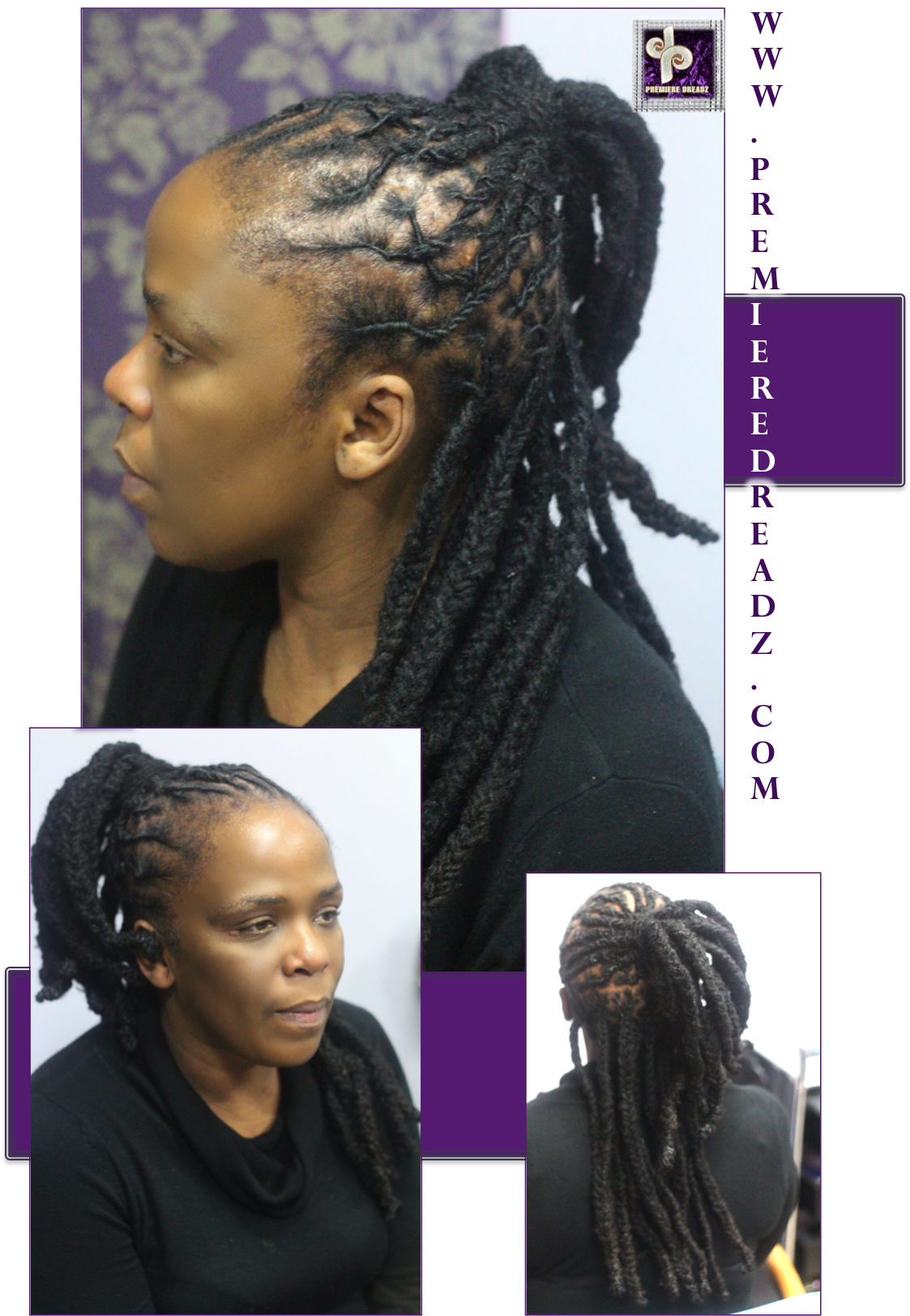 Woman_with_ Stylish_ Dreadlocks PNG image