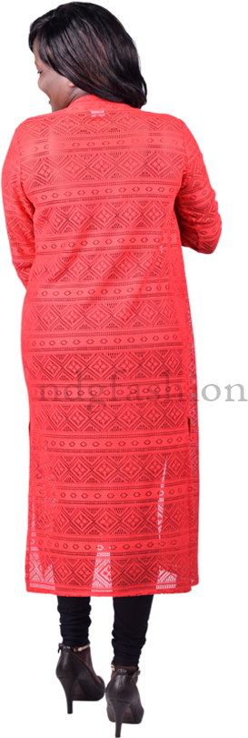 Womanin Red Dressand Black Heels PNG image
