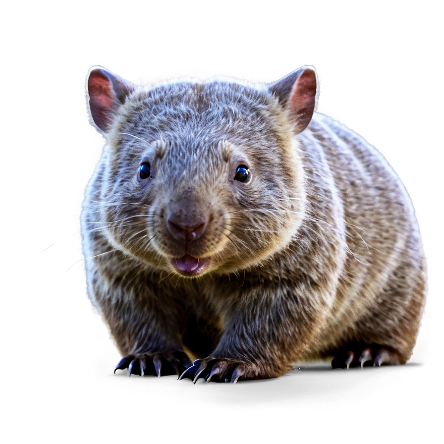 Wombat Cartoon Png 06252024 PNG image