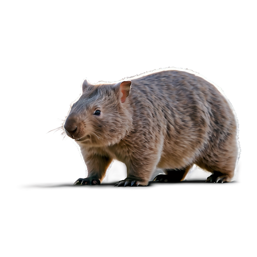 Wombat Side View Png Ddc62 PNG image