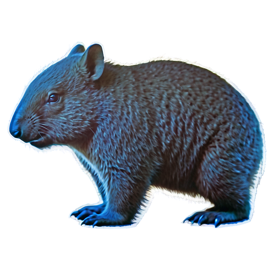 Wombat Silhouette Png Ktm PNG image