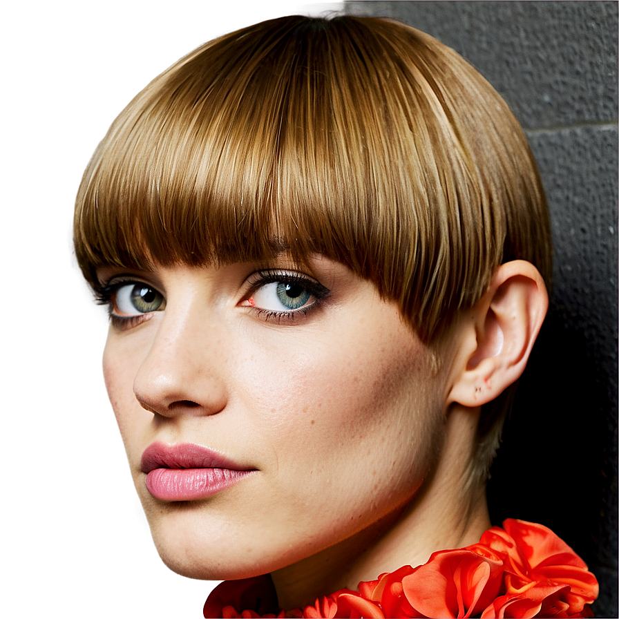 Women's Bowl Cut Style Png Pml PNG image