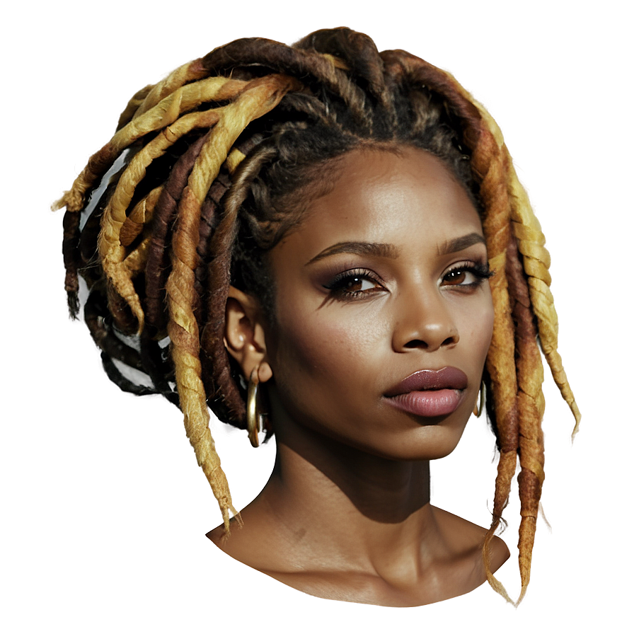 Women's Dreads Beauty Png Fqy PNG image