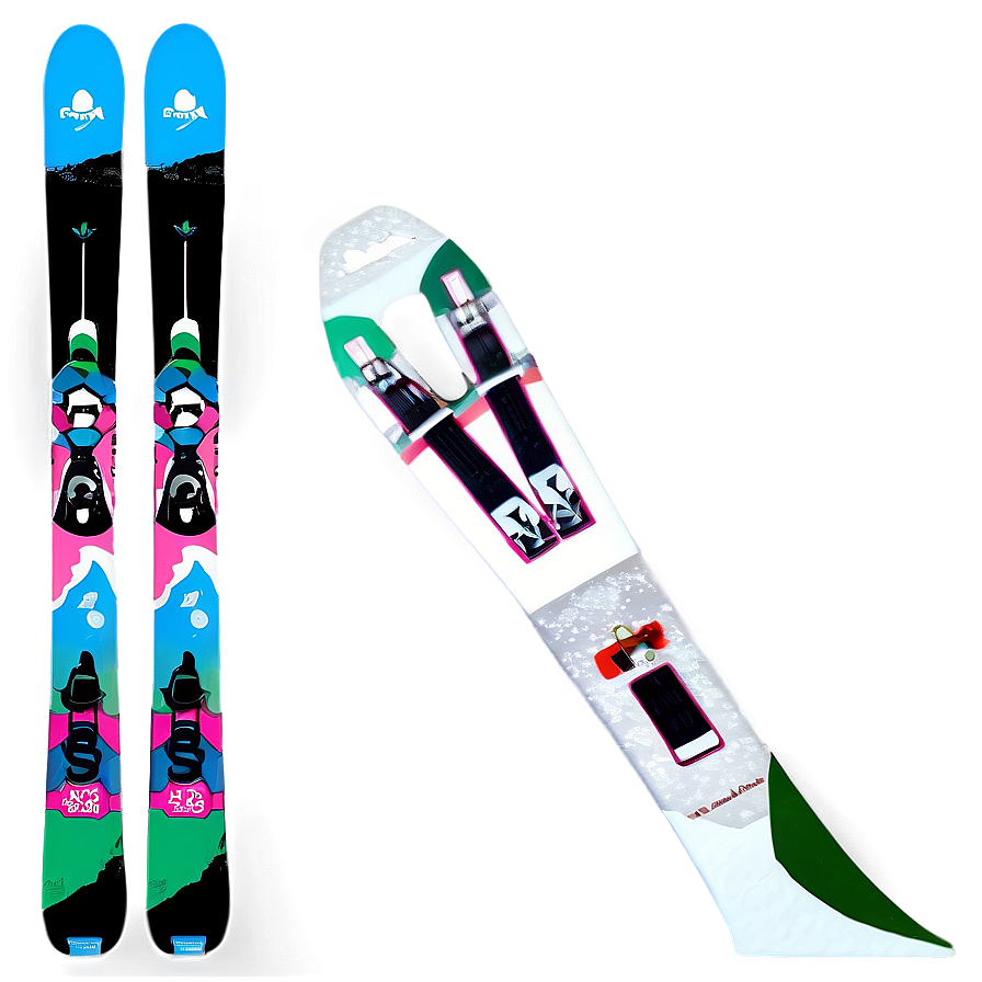 Women's Skis Png 06132024 PNG image