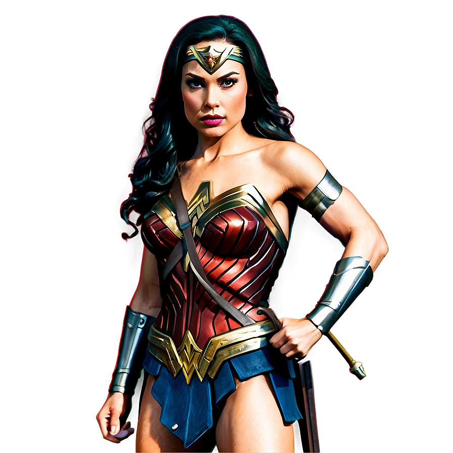 Wonder Woman Amazon Warrior Png 05212024 PNG image