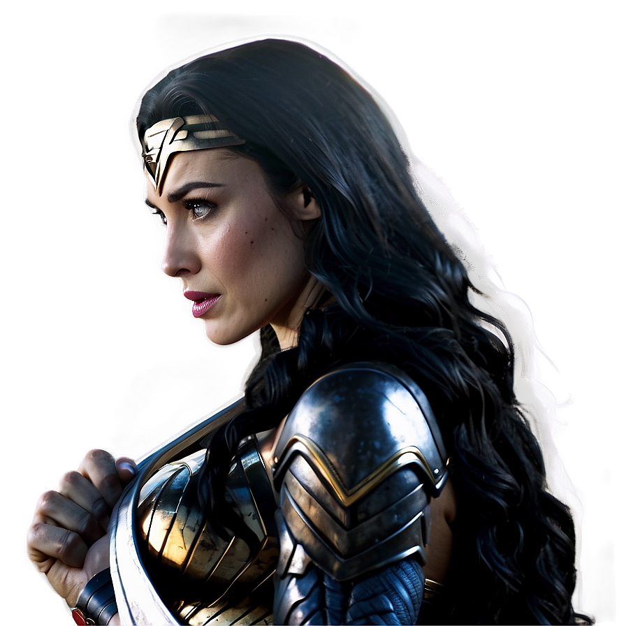 Wonder Woman Black And White Png Sow18 PNG image