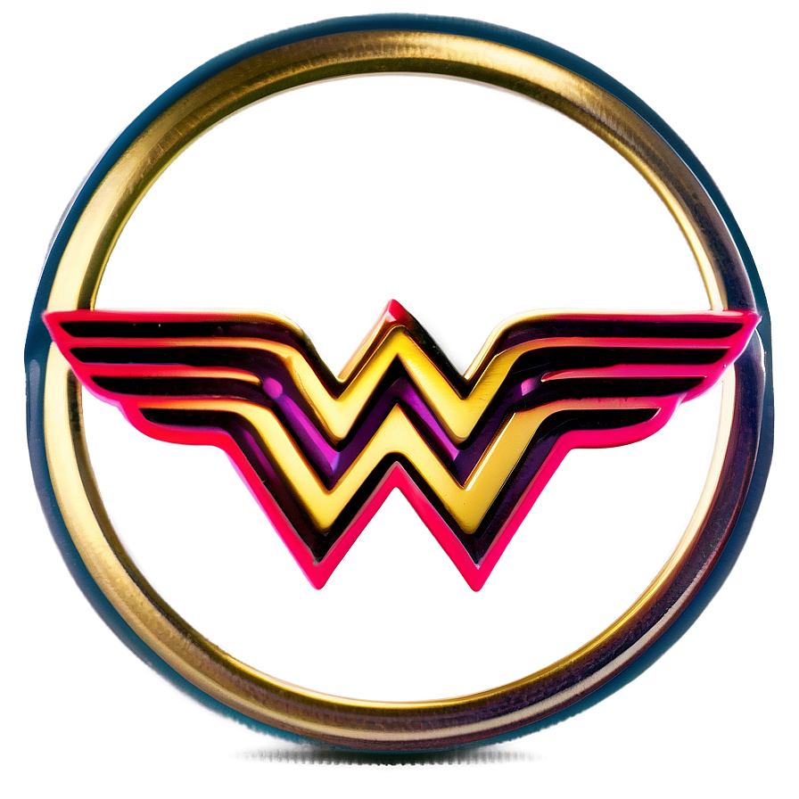 Wonder Woman Emblem Logo Png Bkn PNG image
