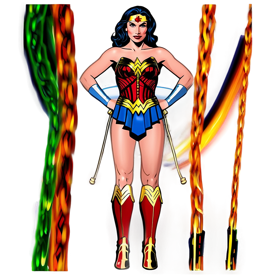 Wonder Woman Lasso Of Truth Png 05212024 PNG image