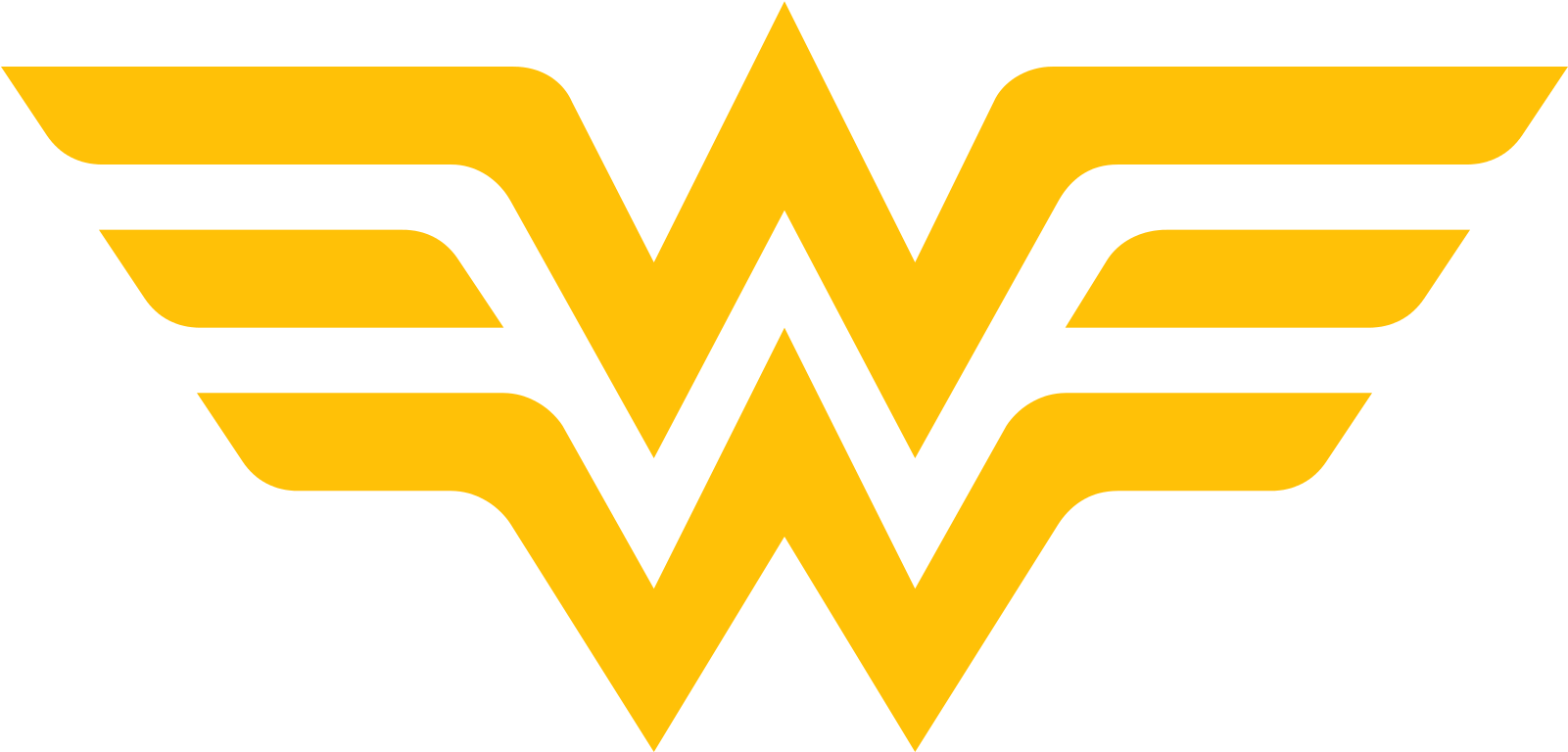 Wonder Woman Logo Graphic PNG image