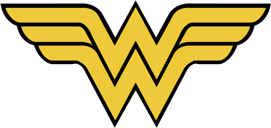 Wonder Woman Logo Vector PNG image