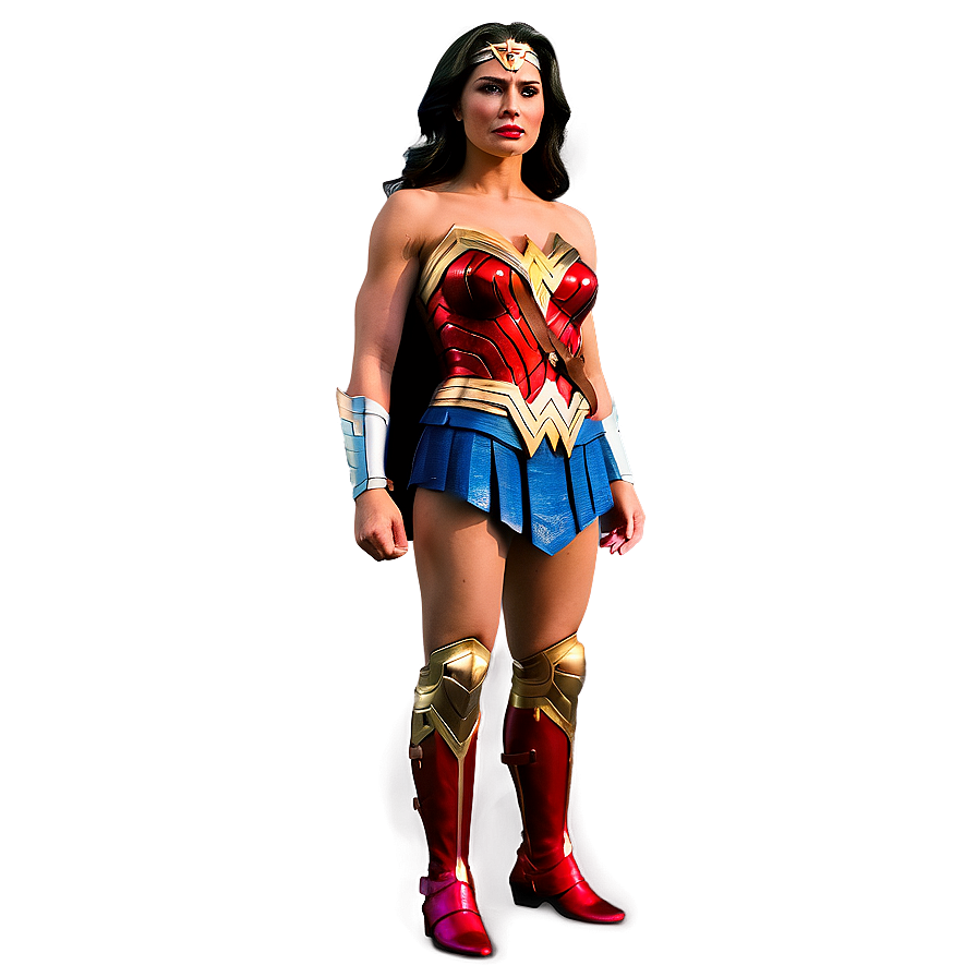 Wonder Woman Superhero Pose Png 05212024 PNG image