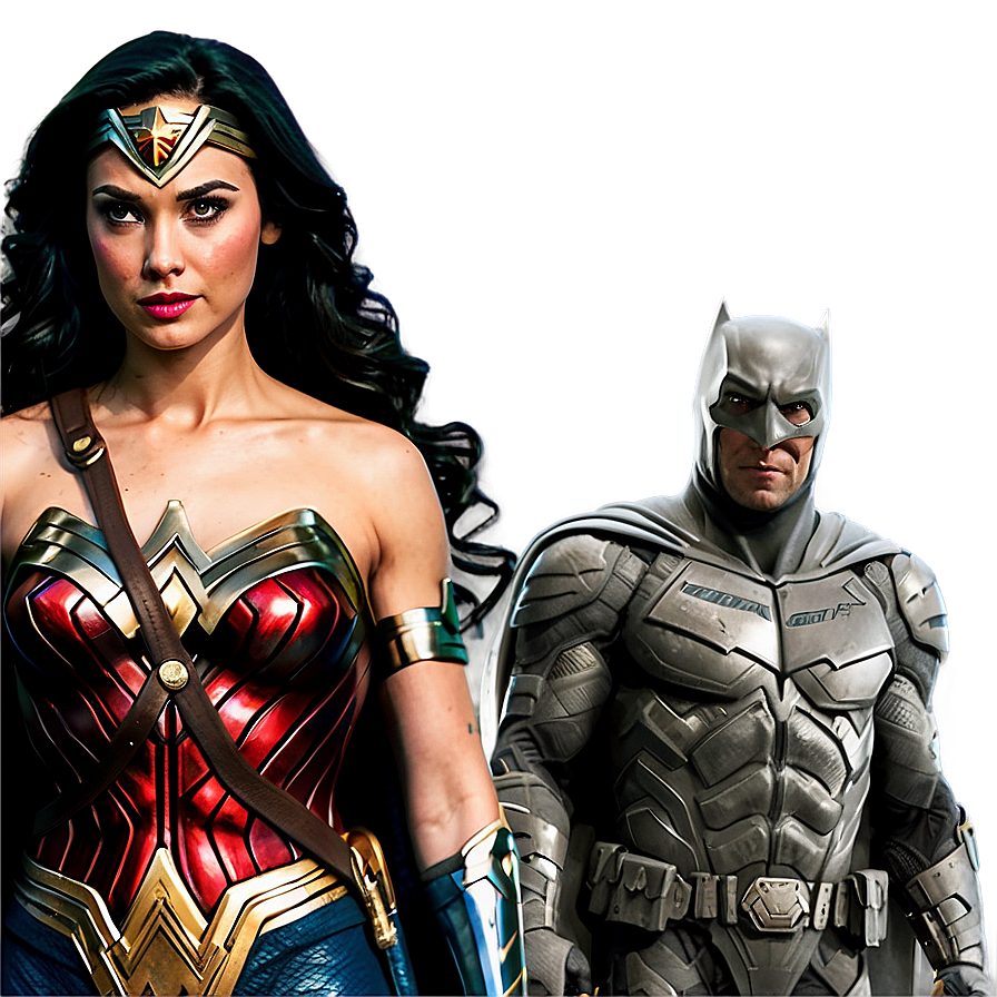 Wonder Woman With Justice League Png 8 PNG image