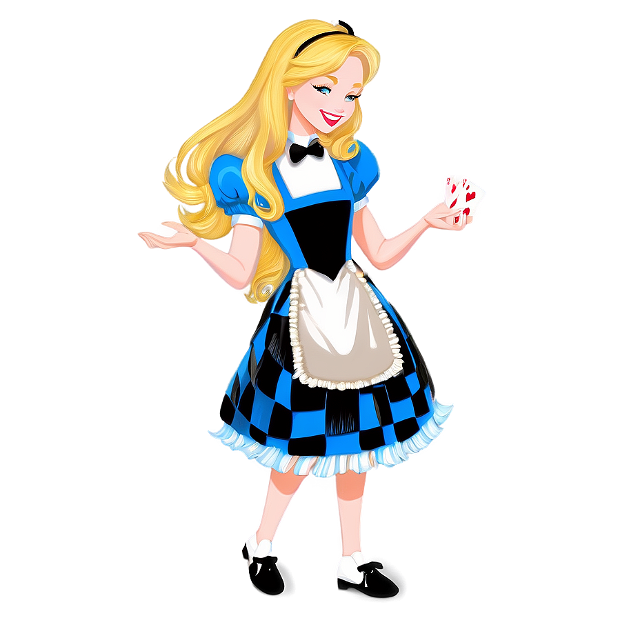 Wonderland Alice Illustration Png Vrx99 PNG image