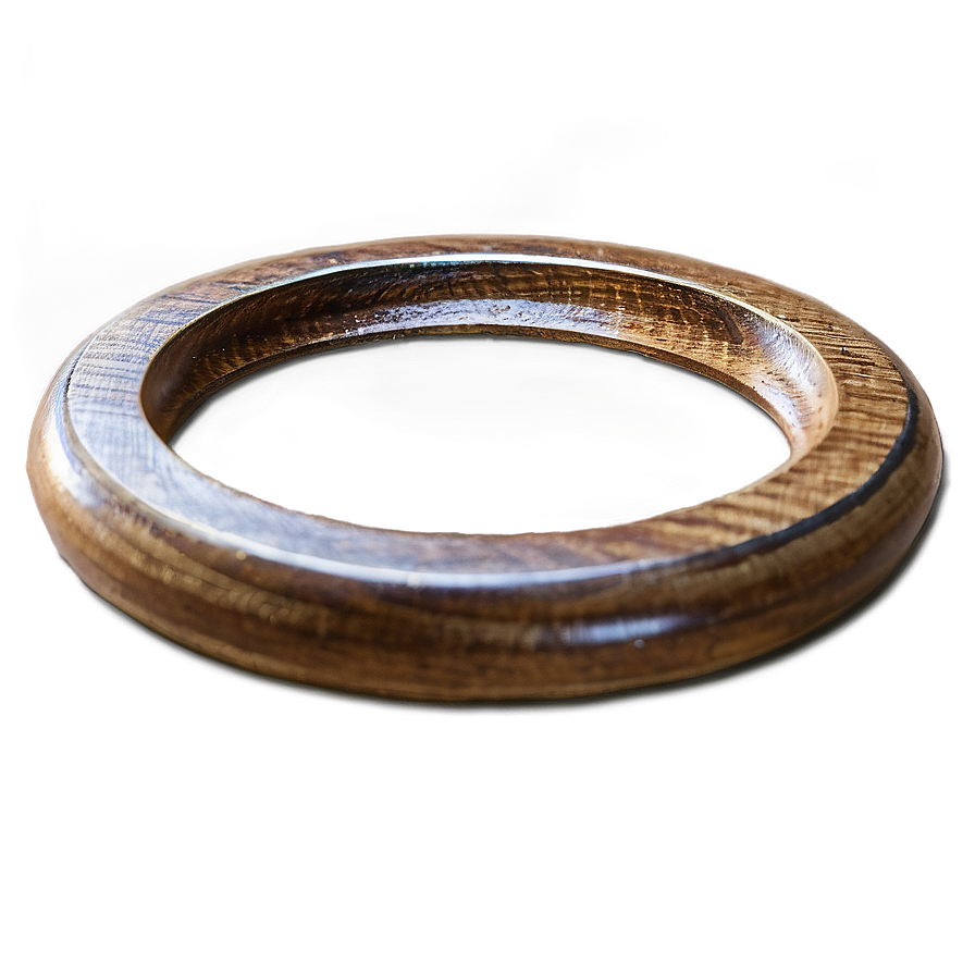 Wood Circle Ring Png 06282024 PNG image