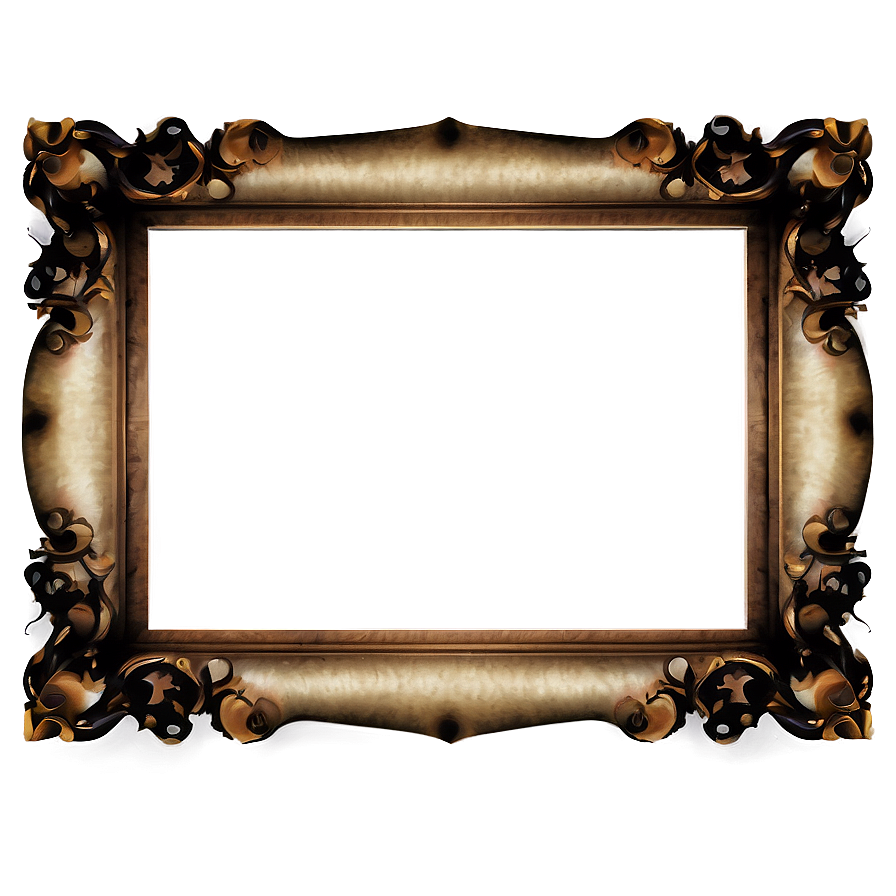 Wood Ornate Frame Png 70 PNG image