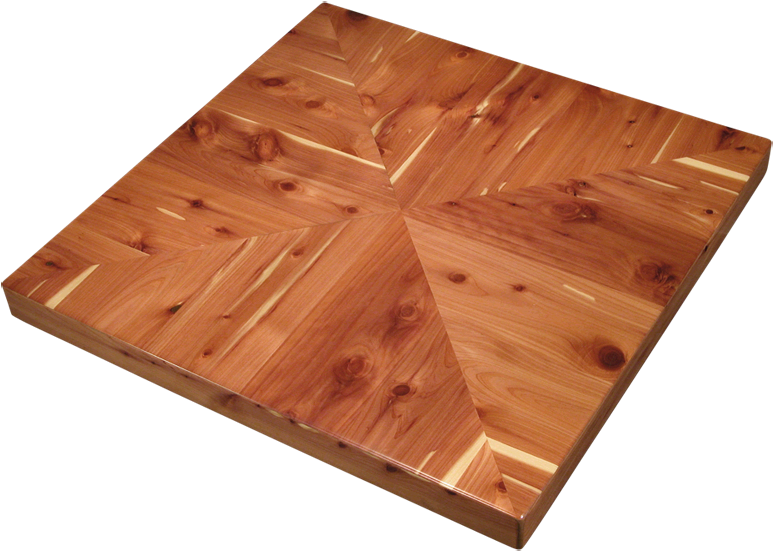 Wooden Chevron Table Top Design PNG image