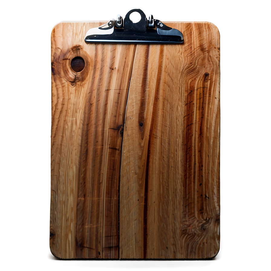 Wooden Clipboard Png 05252024 PNG image