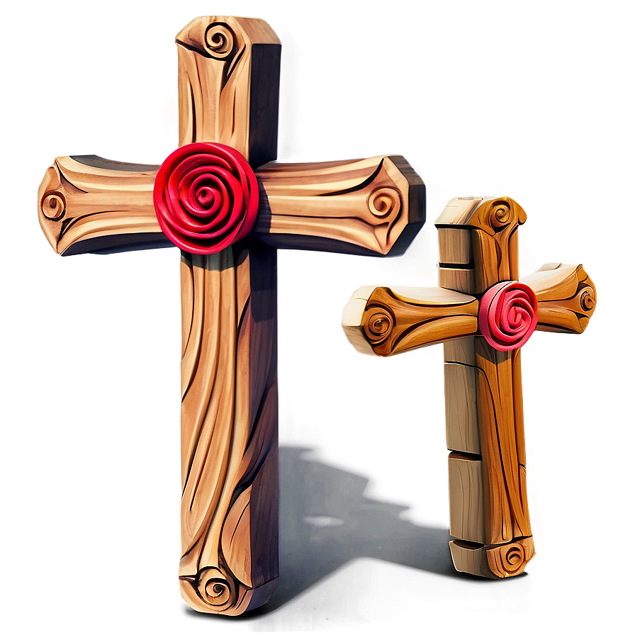 Wooden Cross Craft Png Oec PNG image