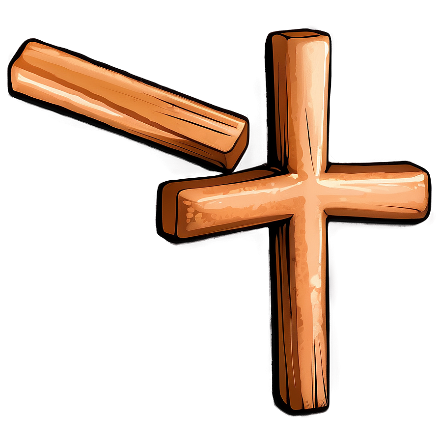 Wooden Cross For Grave Png Gct PNG image