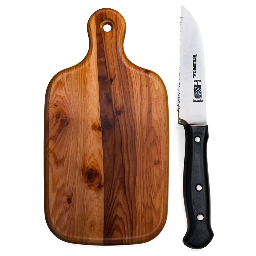 Wooden Cutting Board Png 06202024 PNG image