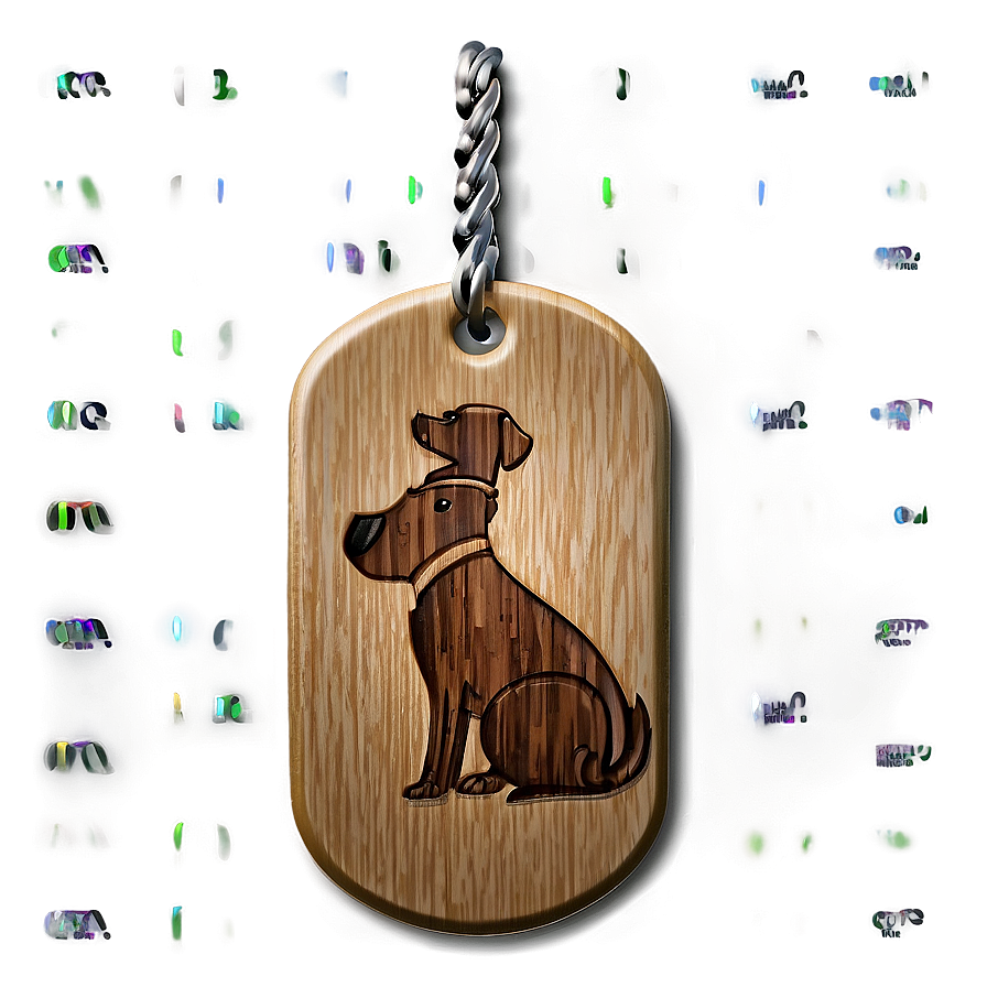 Wooden Dog Tag Png 74 PNG image