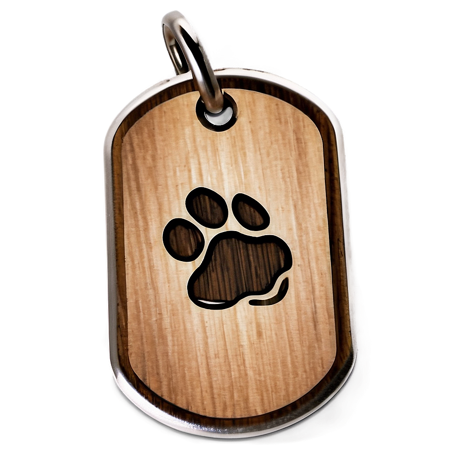 Wooden Dog Tag Png 75 PNG image