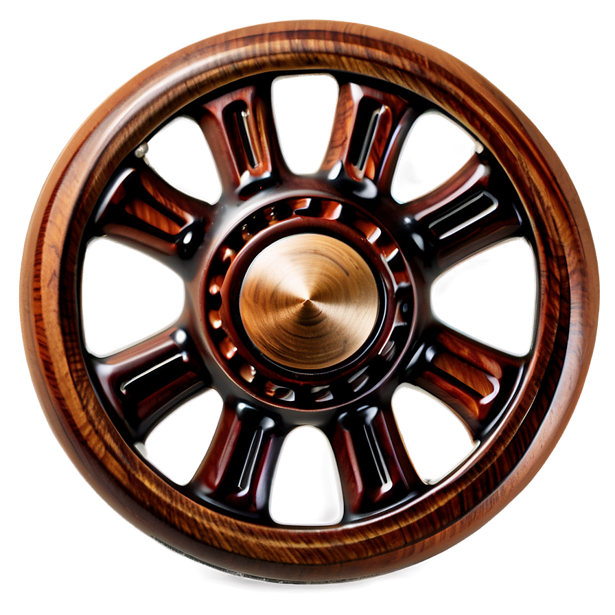 Wooden Fidget Spinner Png 06202024 PNG image