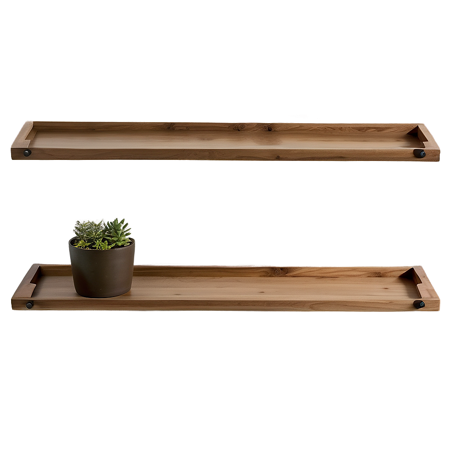 Wooden Floating Shelves Png 31 PNG image