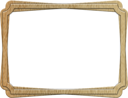 Wooden Frame Blackboard Texture PNG image