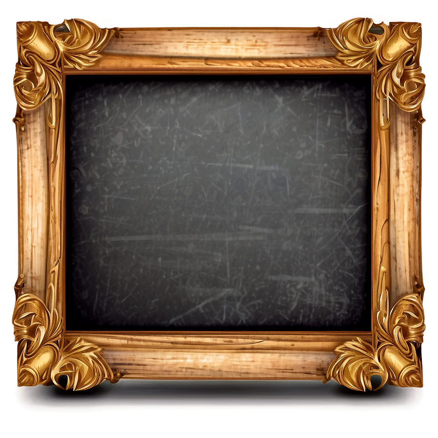 Wooden Frame Chalkboard Png Psv14 PNG image