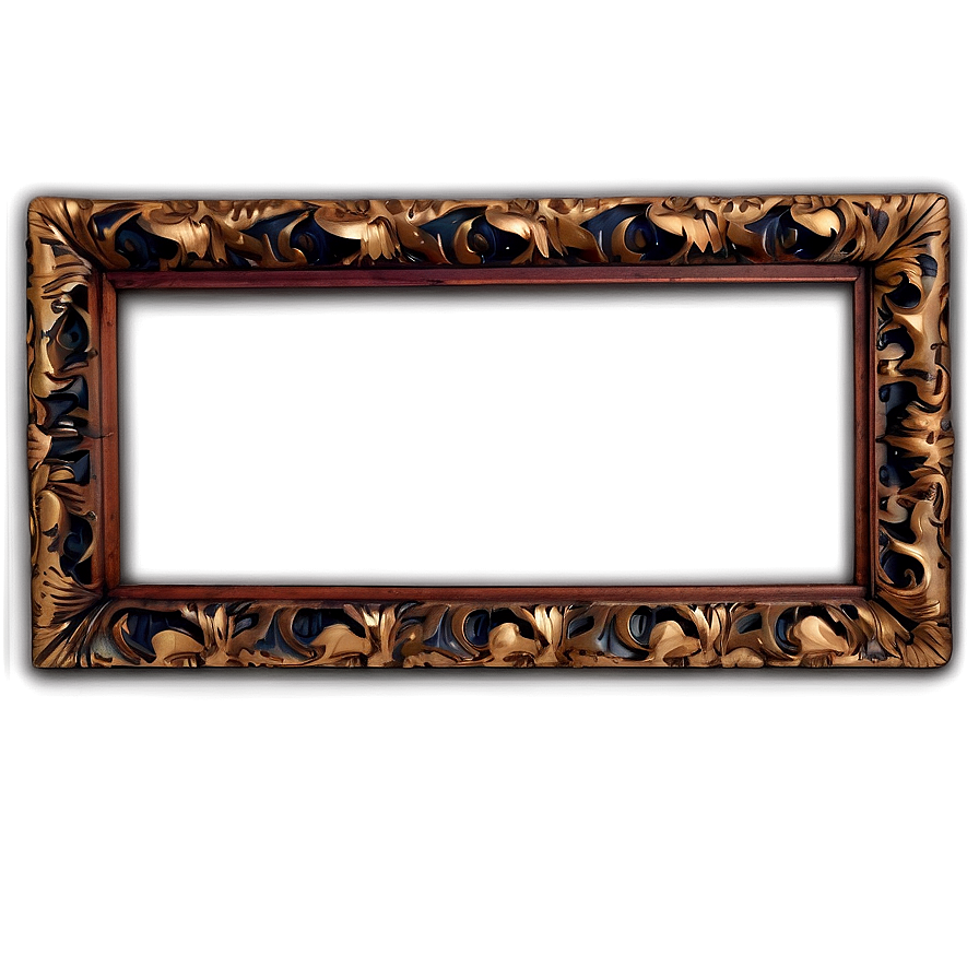 Wooden Frame Design Png Gqf53 PNG image