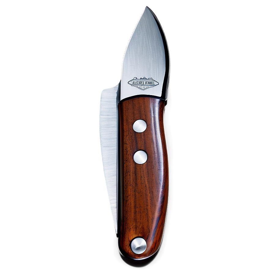 Wooden Handle Pocket Knife Png Fmj51 PNG image