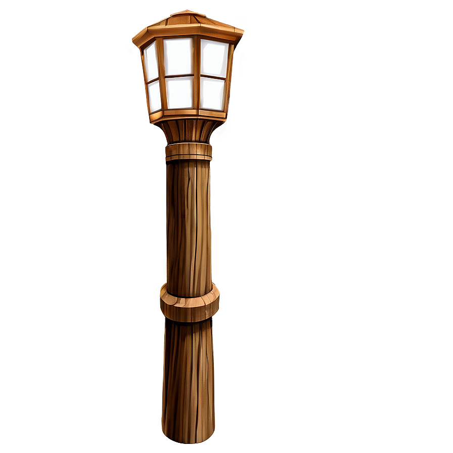 Wooden Light Pole Png 64 PNG image