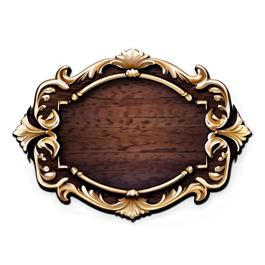 Wooden Name Plate Png 06122024 PNG image