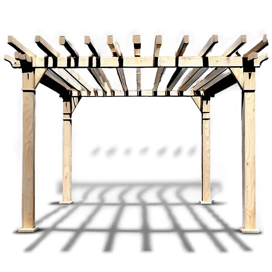 Wooden Pergola Png Euq4 PNG image