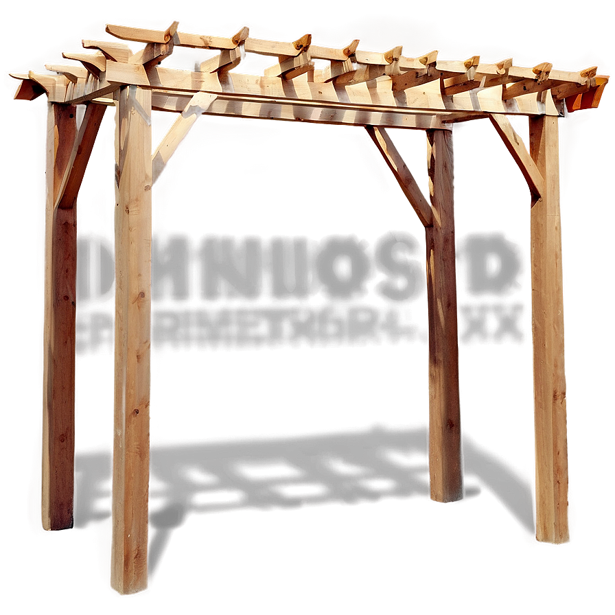 Wooden Pergola Png Xii29 PNG image