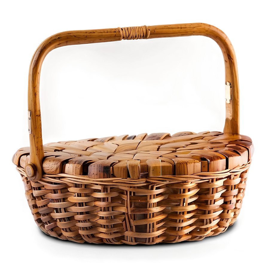 Wooden Picnic Basket Png 59 PNG image