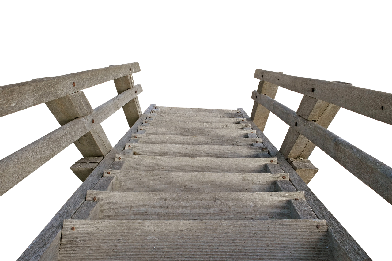 Wooden Pier Over Water PNG image