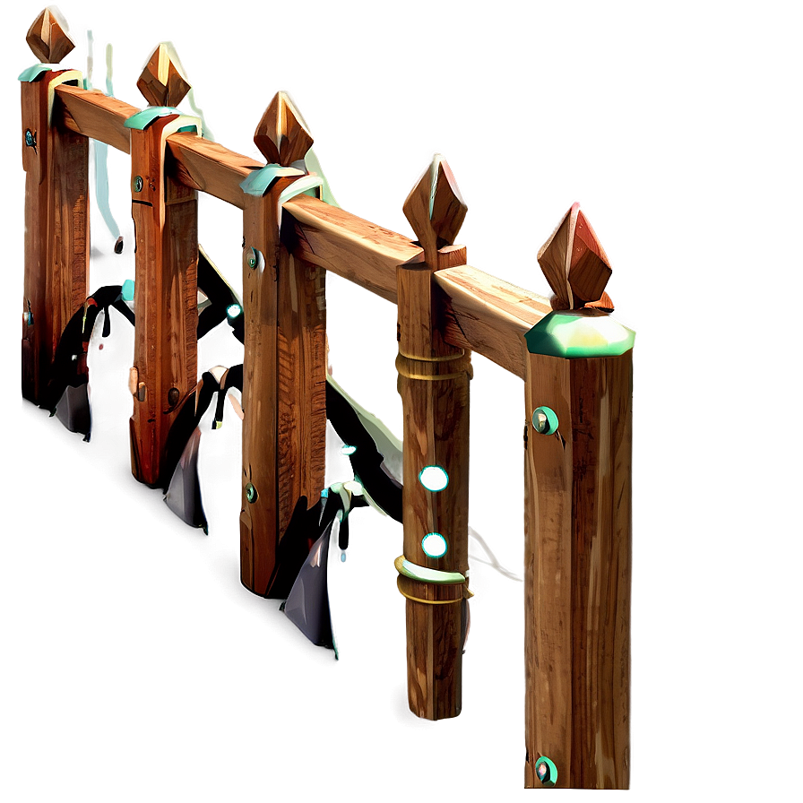 Wooden Post For Railings Png 06272024 PNG image