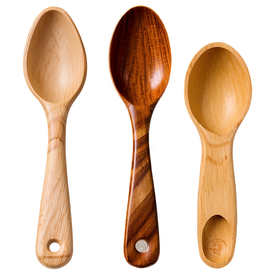 Wooden Scoop Spoon Png 54 PNG image