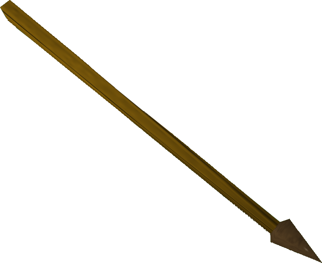 Wooden Spear Ancient Weapon.png PNG image