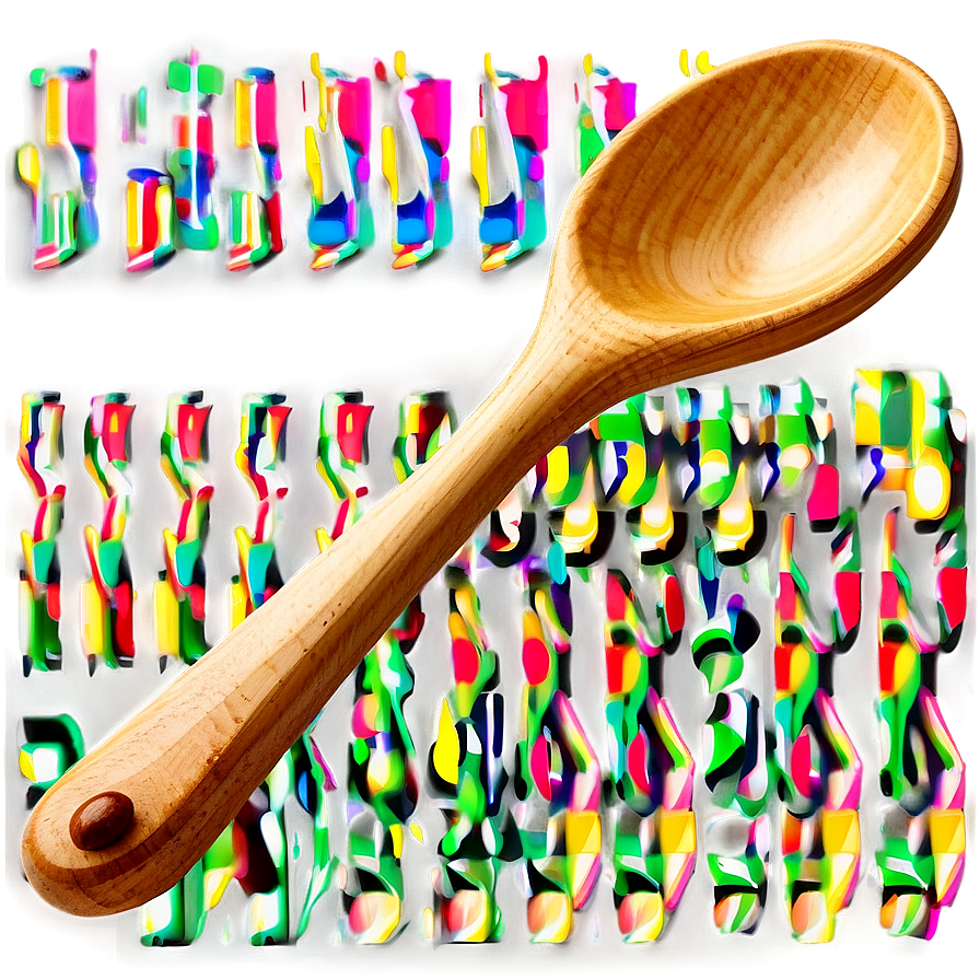 Wooden Spoon C PNG image