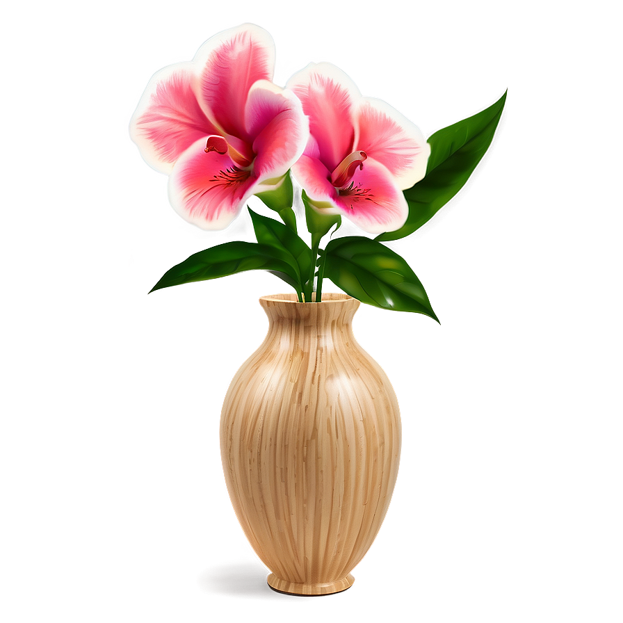 Wooden Vase Png 05252024 PNG image