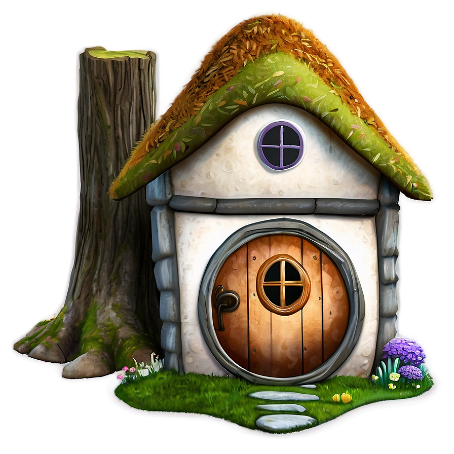 Woodland Creature Cottage Png 80 PNG image