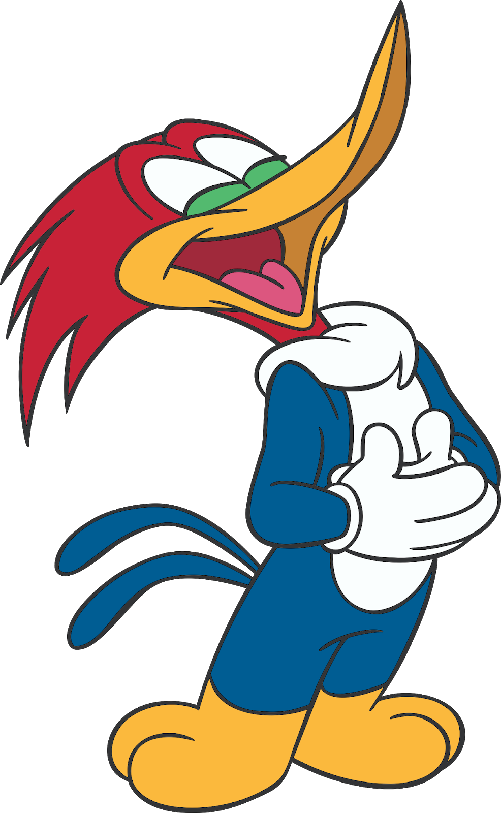 Woody Woodpecker Cartoon Character PNG image