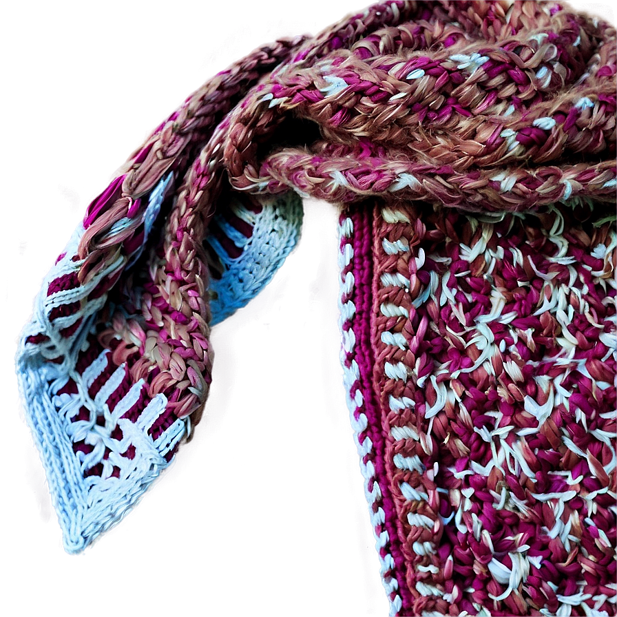 Wool Scarf Knit Pattern Png 63 PNG image