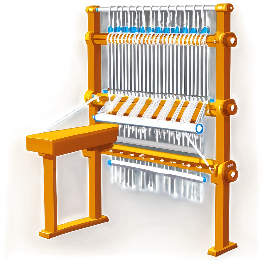 Wool Weaving Loom Png 06252024 PNG image