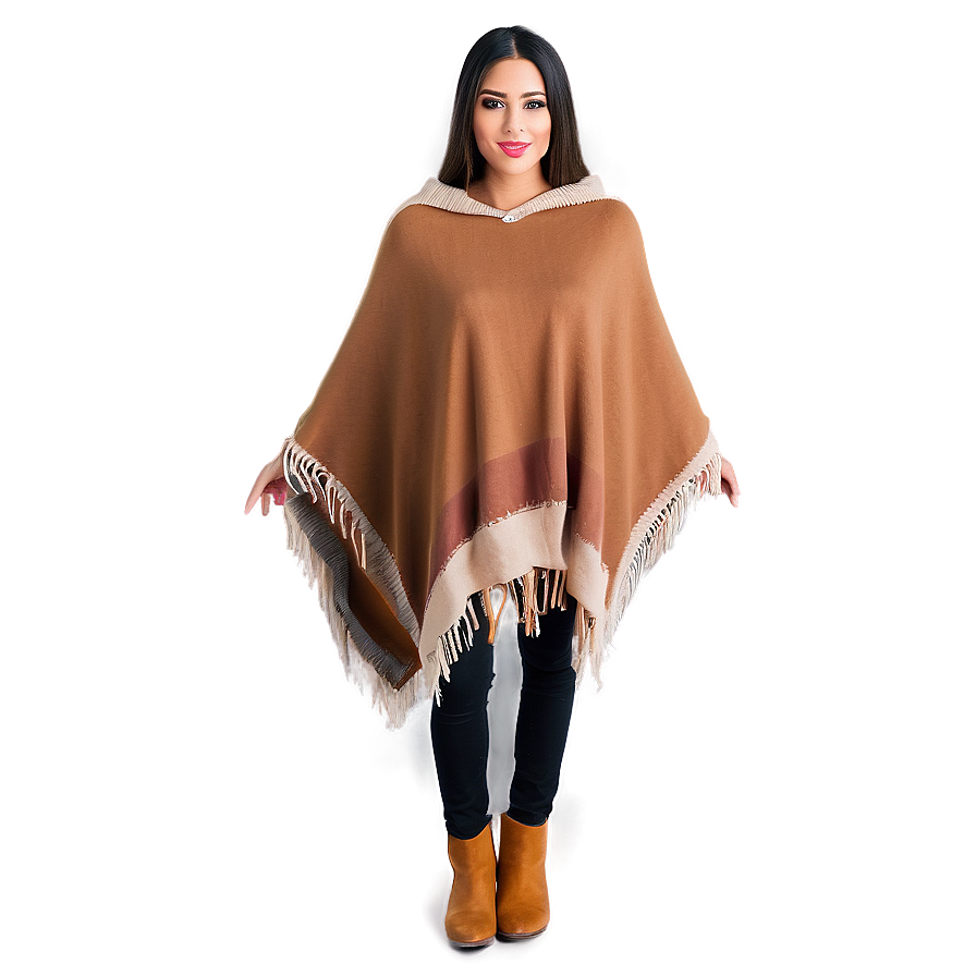 Woolen Poncho Outfit Png Xwj PNG image