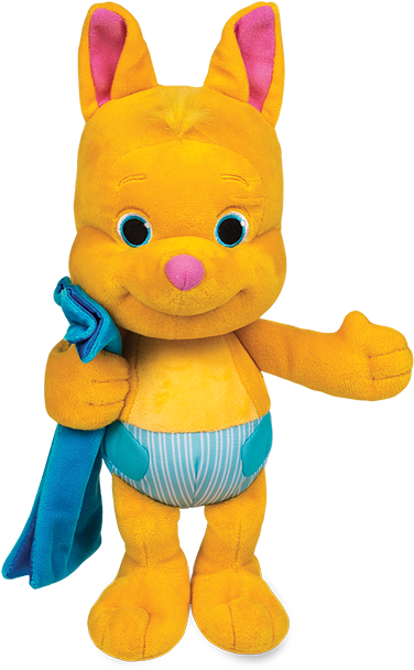 Word Party Character Plush Toy PNG image