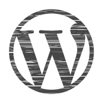 Word Press Logo Dark Background PNG image